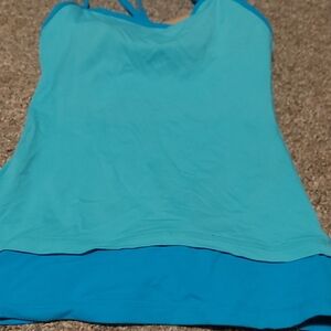 lululemon athletica Turquoise Camisole